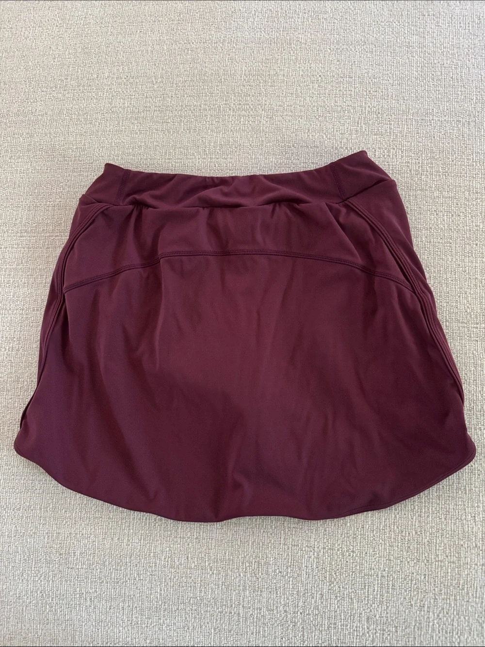Women’s Performance Skort in Burgundy - Unbranded
